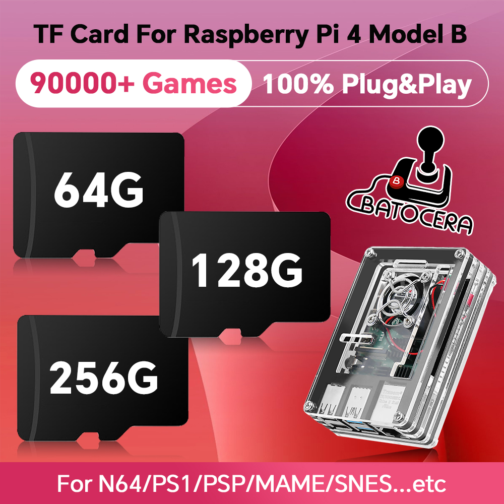 Retro Gaming With Raspberry Pi - การ์ดเกมย้อนยุคสำหรับ Raspberry Pi 4 รุ่น B