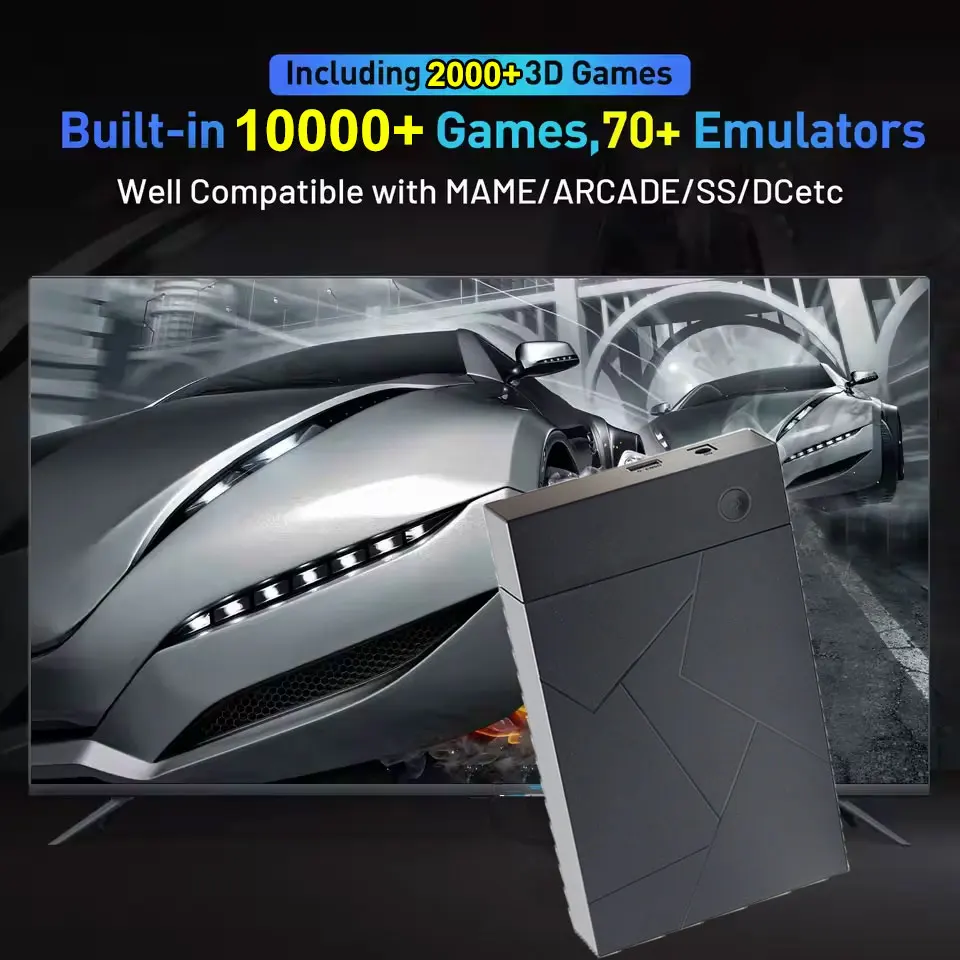 เกมเรโทร GameForge 4TB Batocer - Retro Gaming Hdd บทวิจารณ์และราคา