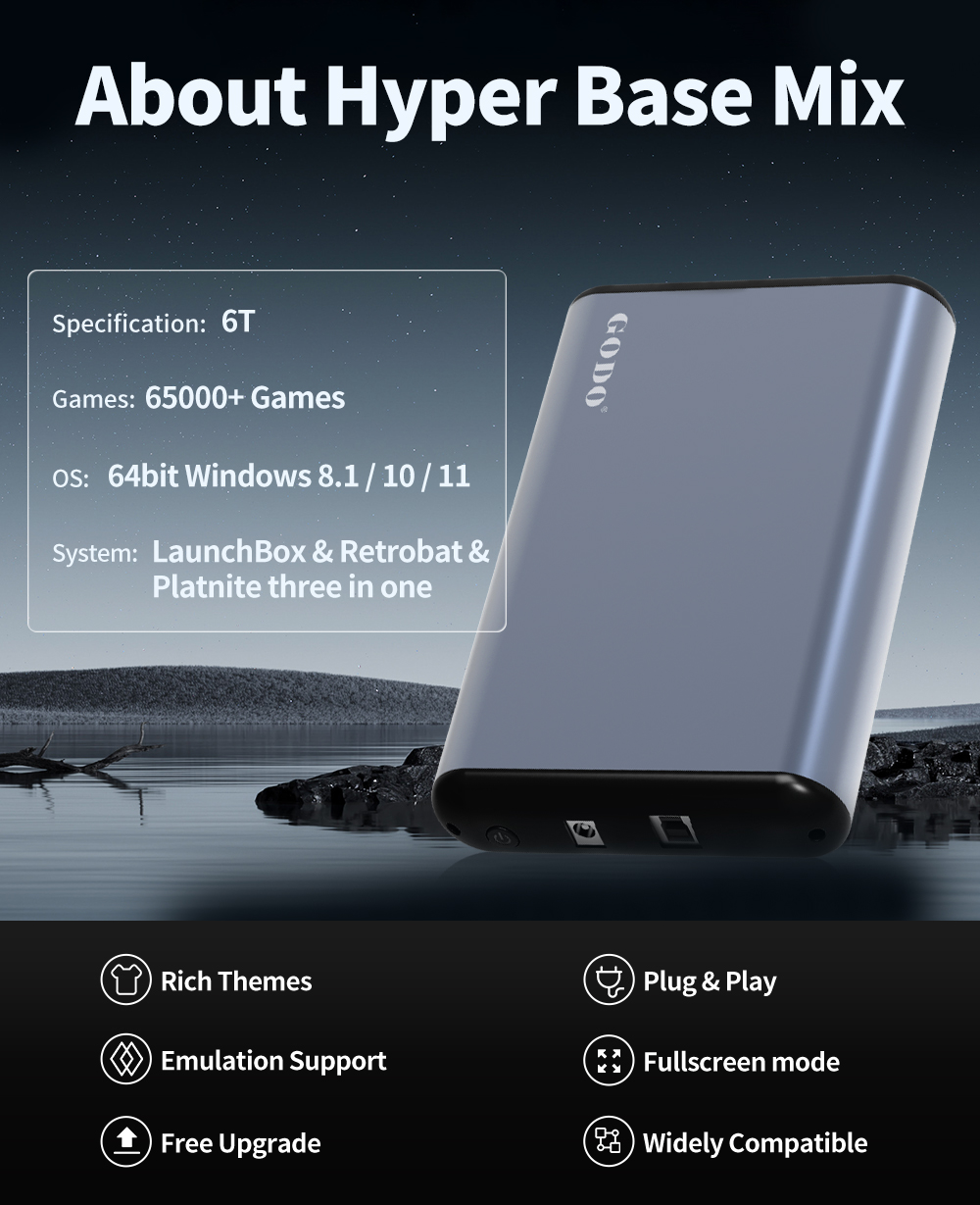 JMachen 6TB แบบพกพา HDD ระบบ 3 - Retro Gaming Hdd บทวิจารณ์และราคา