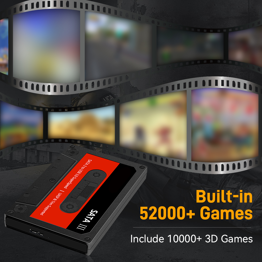 Batocera 500G/2T จําลองเกมฮาร์ - Retro Gaming Hdd บทวิจารณ์และราคา