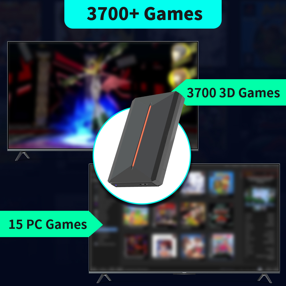 Launchbox 500GB ภายนอกเกมฮาร์ด - Retro Gaming Hdd บทวิจารณ์และราคา