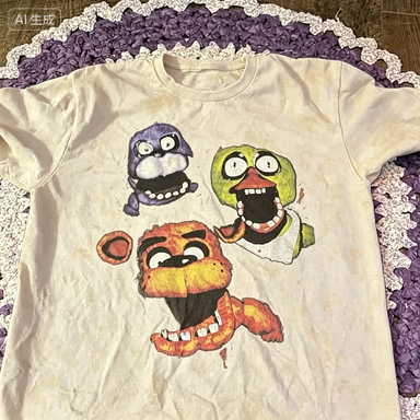 เสื้อยืดผู้ชายลายเรโทร Freddie - Retro Gaming Aesthetic บทวิจารณ์และราคา
