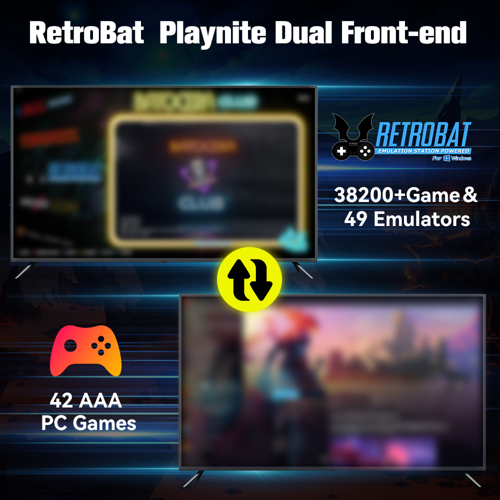 Retrobat & Playnite ระบบ HDD ค - Retro Gaming Kiosk บทวิจารณ์และราคา