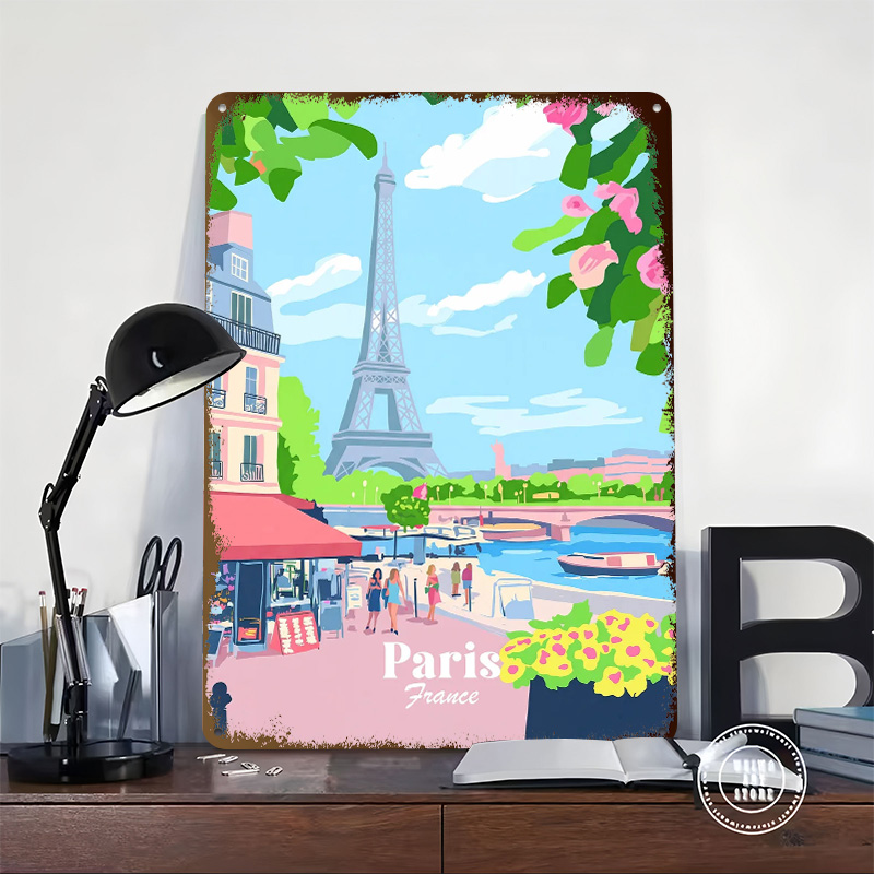ป้ายโลหะวินเทจแบบกำหนดเองลายปา - Retro Gaming France บทวิจารณ์และราคา