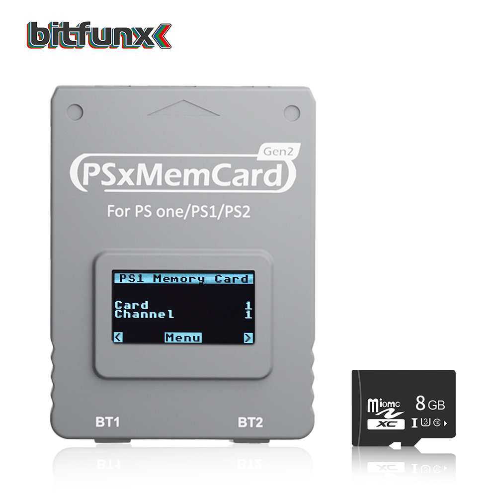Bitfunx PSxMemCard Gen2 Store  - Retro Gaming Accessories บทวิจารณ์และราคา