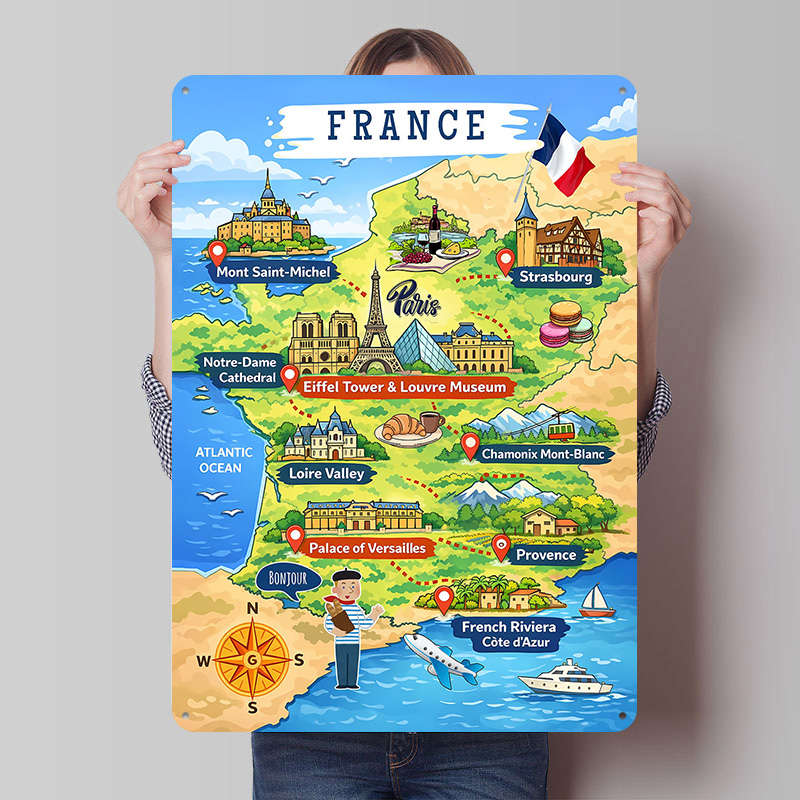 แผนที่การท่องเที่ยวฝรั่งเศส โป - Retro Gaming France บทวิจารณ์และราคา