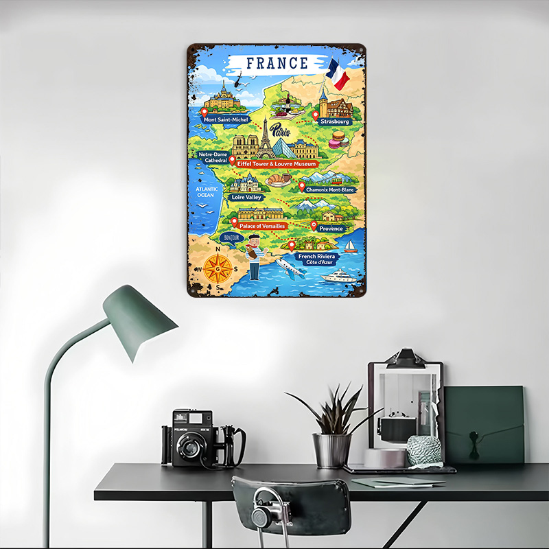 แผนที่การท่องเที่ยวฝรั่งเศส โป - Retro Gaming France บทวิจารณ์และราคา