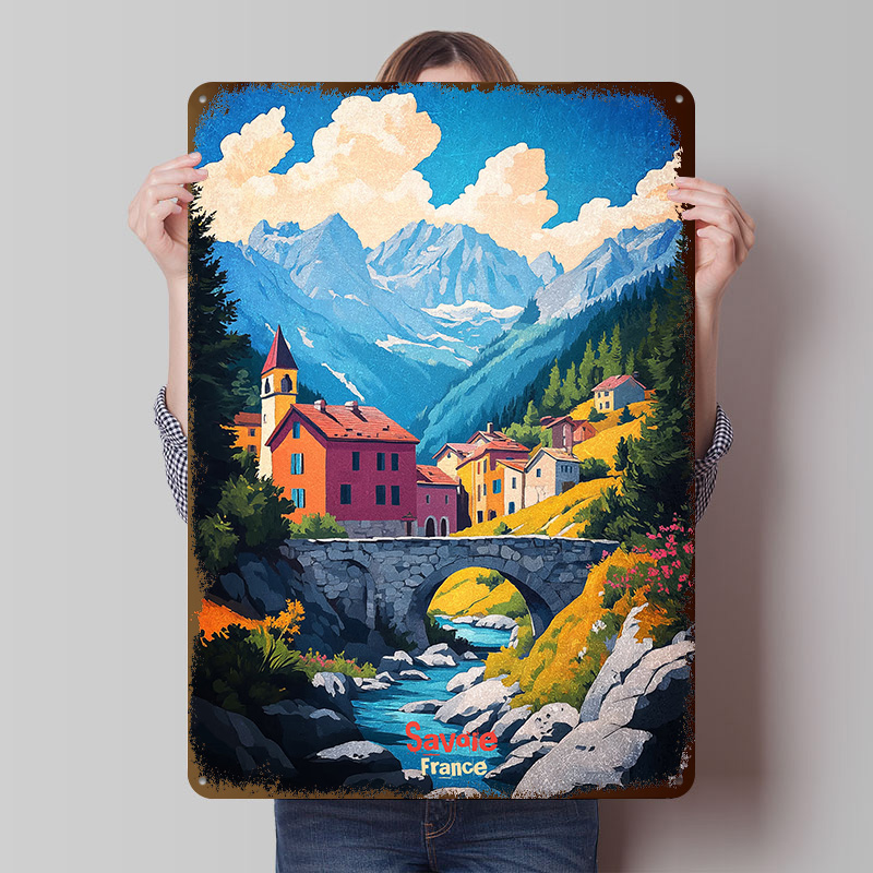 โปสเตอร์โลหะลายศิลปะฝรั่งเศส ซ - Retro Gaming France บทวิจารณ์และราคา