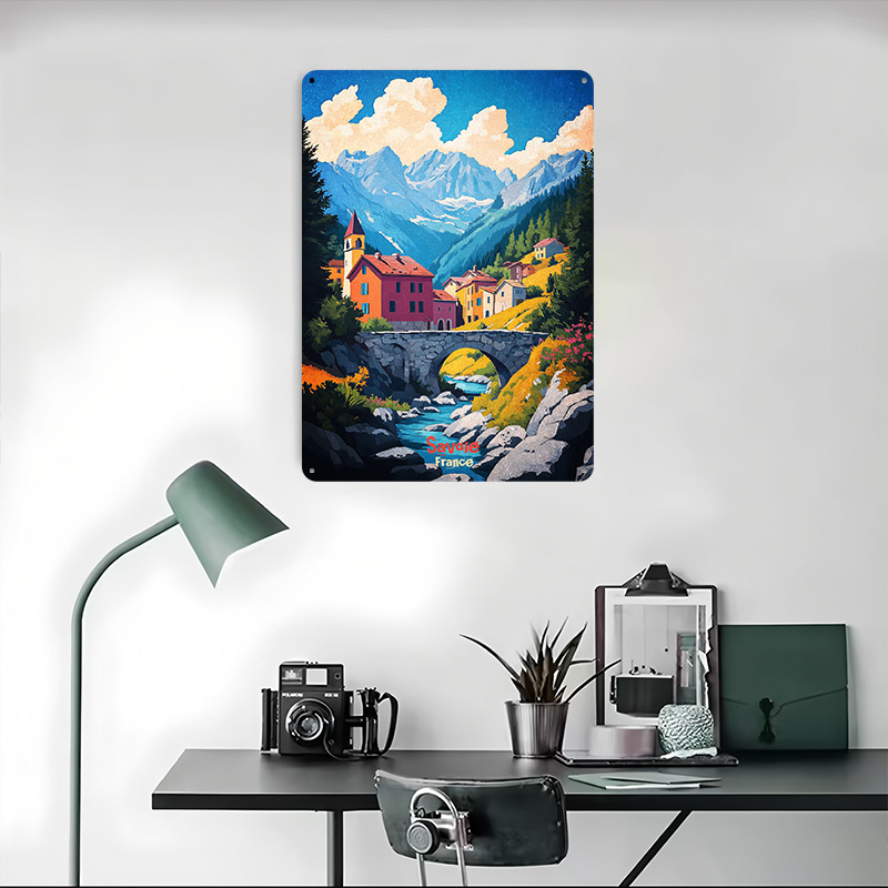 โปสเตอร์โลหะลายศิลปะฝรั่งเศส ซ - Retro Gaming France บทวิจารณ์และราคา