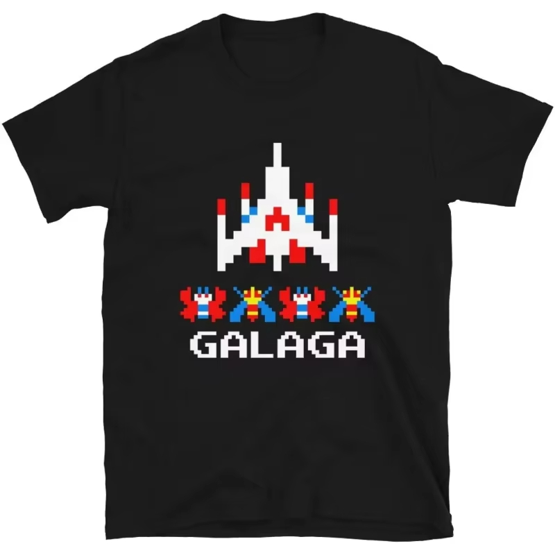 เสื้อยืดลายเกม Galaga สไตล์เรโ - Retro Gaming Aesthetic บทวิจารณ์และราคา