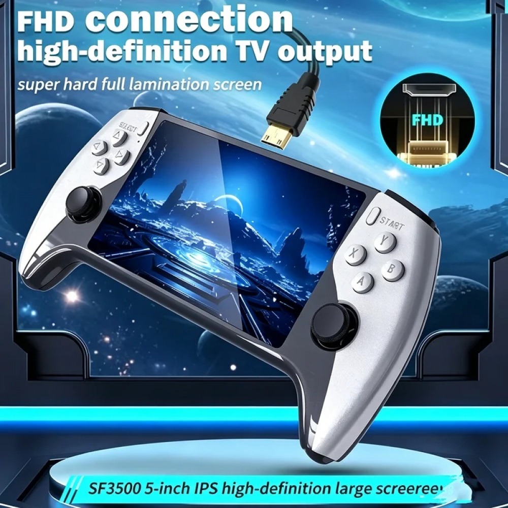 SF3500 เครื่องเล่นเกมพกพาขนาด  - Retro Gaming Handhelds บทวิจารณ์และราคา